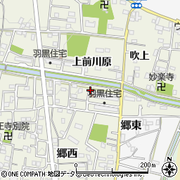 愛知県犬山市羽黒上前川原6-32周辺の地図