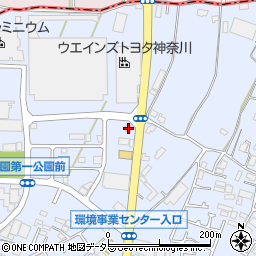 神奈川県茅ヶ崎市萩園3820周辺の地図