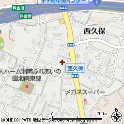 神奈川県茅ヶ崎市西久保1539周辺の地図