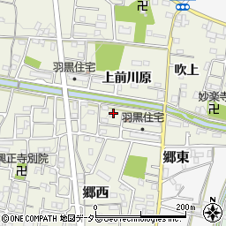 愛知県犬山市羽黒上前川原18-6周辺の地図