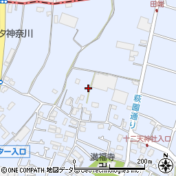 神奈川県茅ヶ崎市萩園519周辺の地図