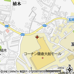 ココス鎌倉大船店周辺の地図