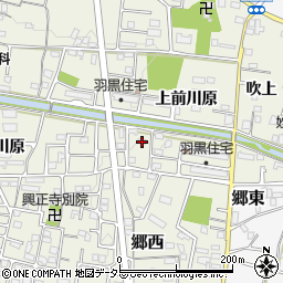愛知県犬山市羽黒上前川原18-7周辺の地図