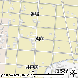 愛知県一宮市光明寺（丈六）周辺の地図