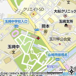 神奈川県立　大船フラワーセンター周辺の地図