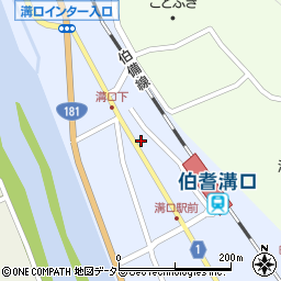 鳥取県西伯郡伯耆町溝口737周辺の地図