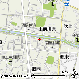 愛知県犬山市羽黒上前川原18周辺の地図