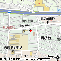 鶴が台菅原医院周辺の地図