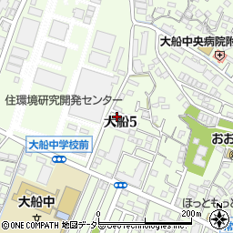 ブレッツァ鎌倉周辺の地図