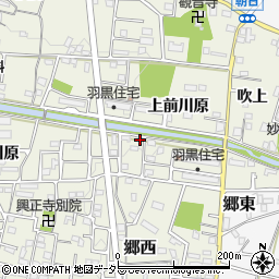 愛知県犬山市羽黒上前川原18-1周辺の地図