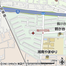 神奈川県茅ヶ崎市鶴が台15周辺の地図