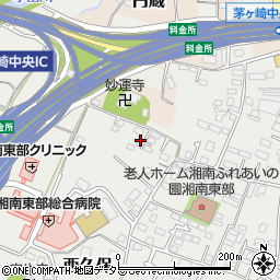 神奈川県茅ヶ崎市西久保455周辺の地図