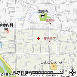 神奈川県平塚市長持387周辺の地図