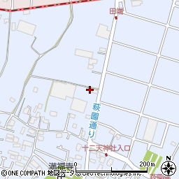 神奈川県茅ヶ崎市萩園490周辺の地図