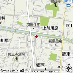 愛知県犬山市羽黒上前川原19周辺の地図