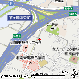 神奈川県茅ヶ崎市西久保491周辺の地図