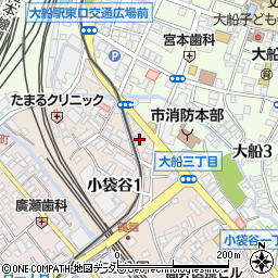 リハプライド鎌倉周辺の地図