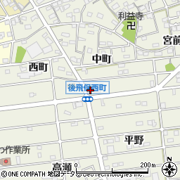 宮田郵便局周辺の地図