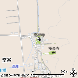 高禅寺周辺の地図
