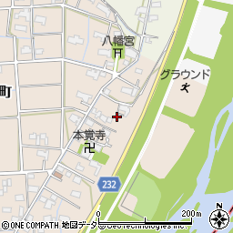 岐阜県大垣市直江町473周辺の地図