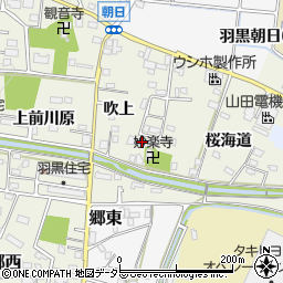 愛知県犬山市羽黒桜海道39-16周辺の地図