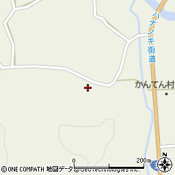 岐阜県恵那市山岡町上手向1408周辺の地図