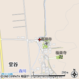 滋賀県米原市堂谷357周辺の地図
