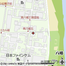 井上鋼材株式会社　平塚機材センター周辺の地図