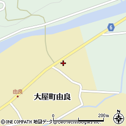 兵庫県養父市大屋町由良472周辺の地図