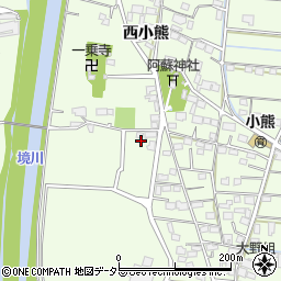 岐阜県羽島市小熊町西小熊3254周辺の地図