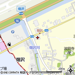 株式会社中央鈑金　畑沢工場周辺の地図