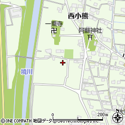 岐阜県羽島市小熊町西小熊3265周辺の地図