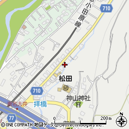 神奈川県足柄上郡松田町神山387周辺の地図