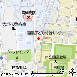 ひまわり学園周辺の地図