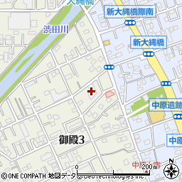 平塚御殿ダイヤモンドマンション周辺の地図