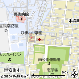 岐阜県西濃子ども相談センター周辺の地図