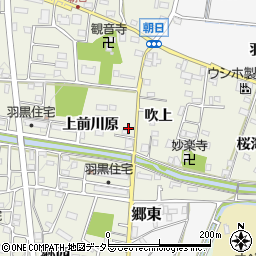 愛知県犬山市羽黒上前川原10-16周辺の地図