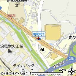 明和町１周辺の地図