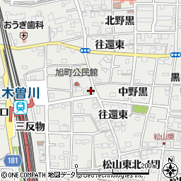 栗本自動車周辺の地図