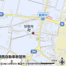 滋賀県高島市新旭町安井川1244周辺の地図