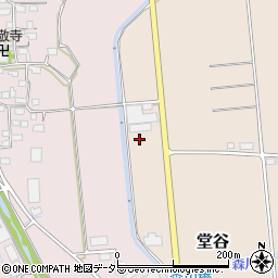滋賀県米原市堂谷1260周辺の地図