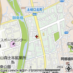 トヨタカローラネッツ岐阜　カローラ土岐店周辺の地図