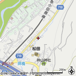 神奈川県足柄上郡松田町神山386周辺の地図