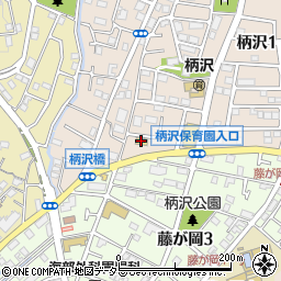 セブンイレブン藤沢藤が岡店周辺の地図