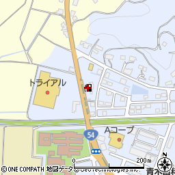ＥＮＥＯＳ加茂ＳＳ周辺の地図