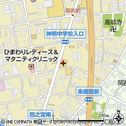東日本三菱自動車販売（株）平塚店周辺の地図