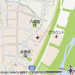 岐阜県大垣市直江町469周辺の地図