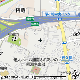 神奈川県茅ヶ崎市西久保1601周辺の地図