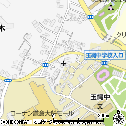 神奈川県鎌倉市植木231-17周辺の地図