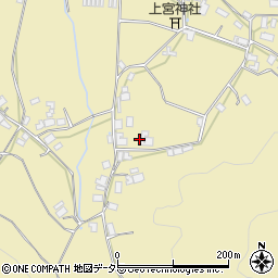 京都府綾部市白道路町深田周辺の地図